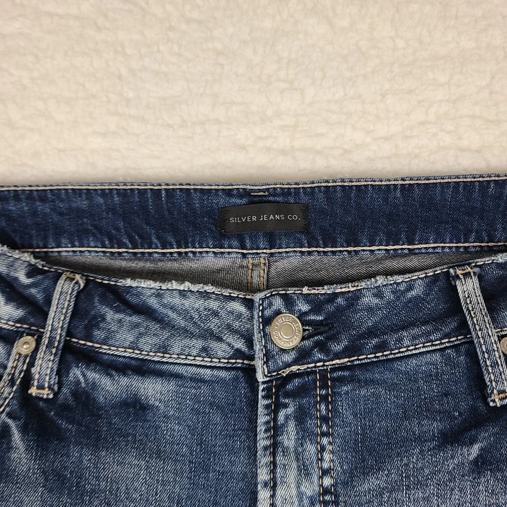 Silver Jeans Womens 22x31 Blue Suki Boot Cut Medium Wash Denim